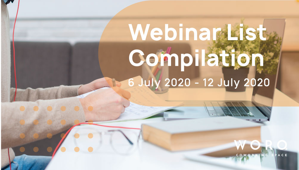 Webinar list compilation 5 July - 12 July 2020