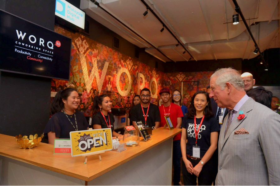 King Charles III Visited WORQ: “He’s a ‘Tech Buff,” Entrepreneur Community Says