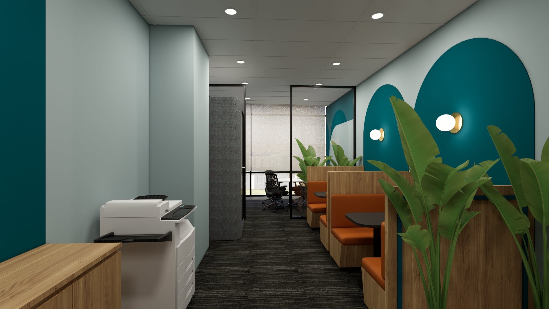 Quiet zones and focus areas at WORQ
