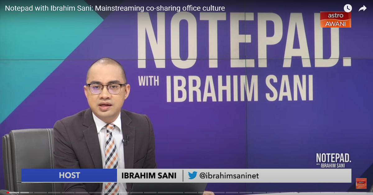 Notepad with Ibrahim Sani: Mainstreaming co-sharing office culture