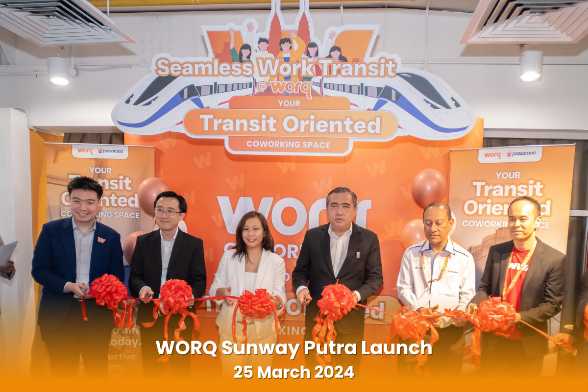 WORQ and Sunway Putra Mall Enters Into A Strategic Partnership For New Upcycled Coworking Space, Revolutionising Workspace Dynamics