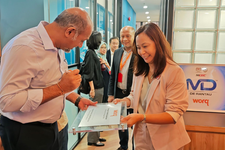 Plaque Signing Ceremony