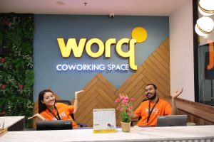 WORQ KL Sentral Reception