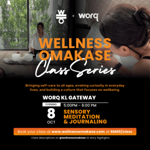The Wellness Omakase Class Series at WORQ (Fourth Session)