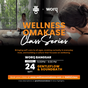 The Wellness Omakase Class Series at WORQ (Third Session)