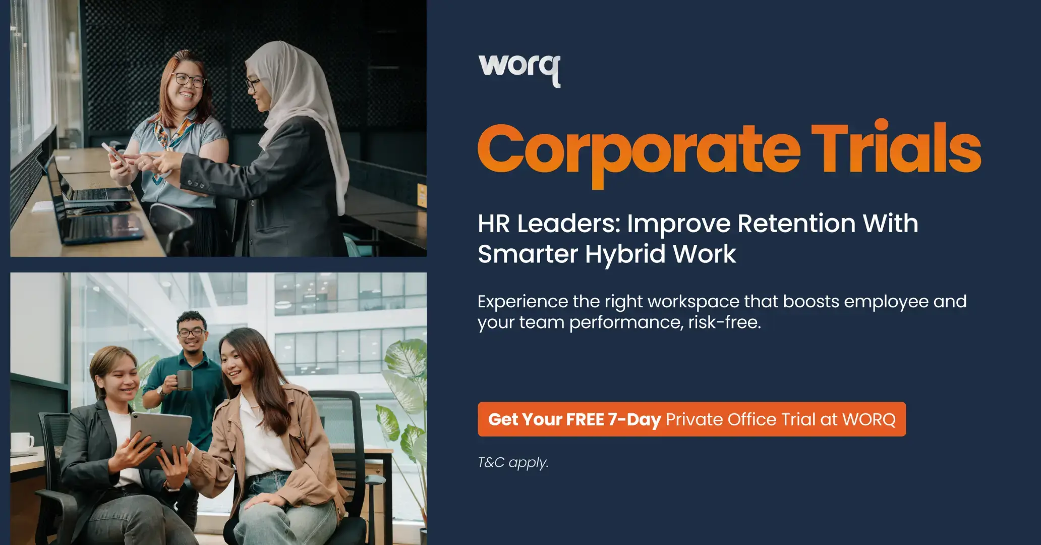 WORQ private office