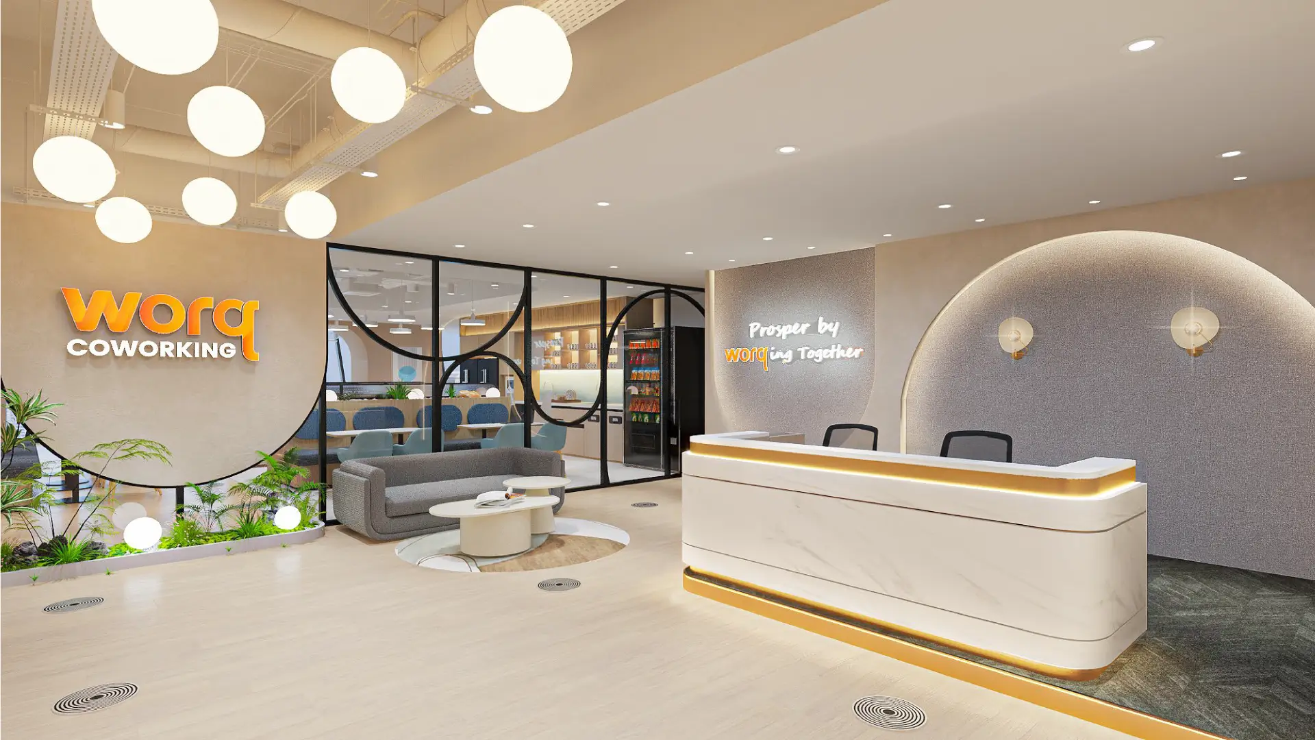 Menara Shell Reception