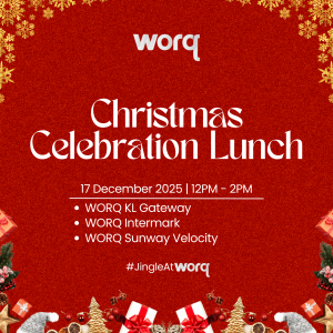 Christmas Celebration Lunch @ WORQ KL Gateway, Intermark & Sunway Velocity