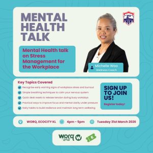 Mental Health Talk: Stress Management for the Workplace