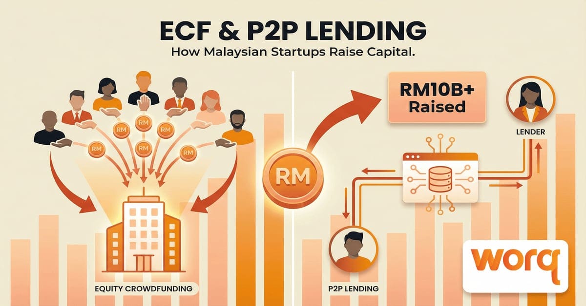 Equity Crowdfunding and P2P Lending for Startups in Malaysia: How They Work
