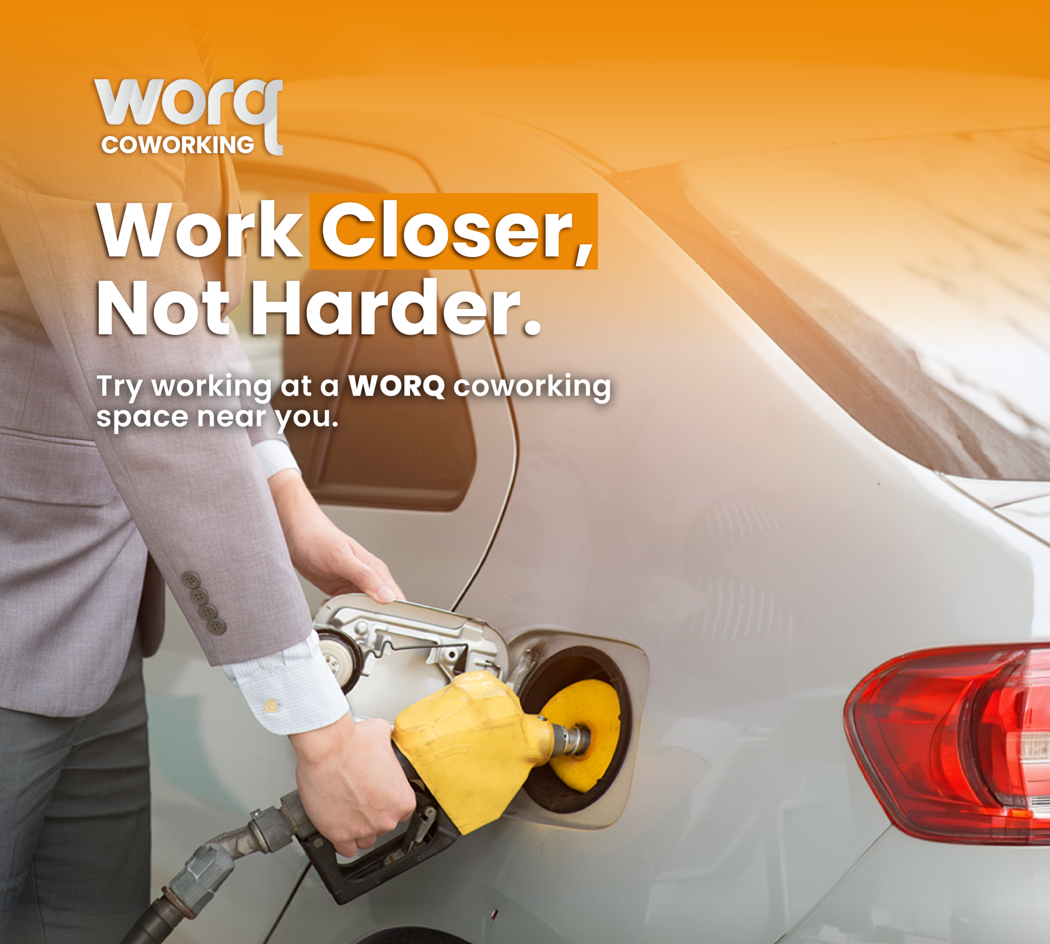 Work Closer, Not Harder: Try WORQ with a 1-Day Free Hot Desk Trial.