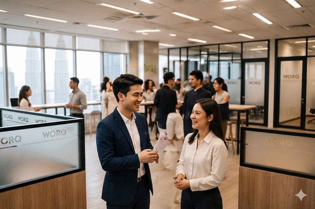 WORQ member network
