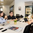 Renting a coworking space in Malaysia on a tour at WORQ