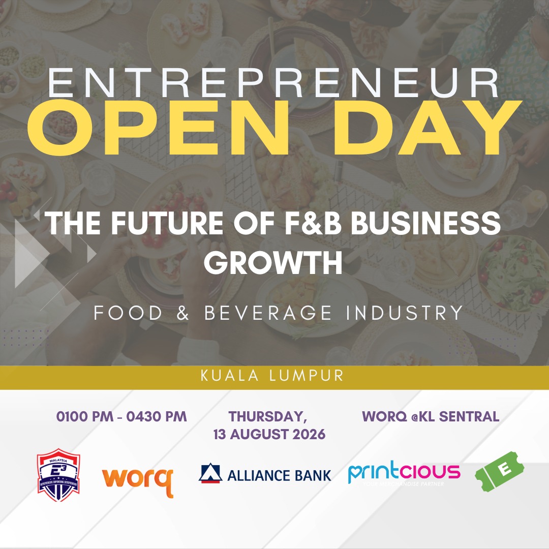 Entrepreneur Open Day August - The Future of F&B Business Growth
