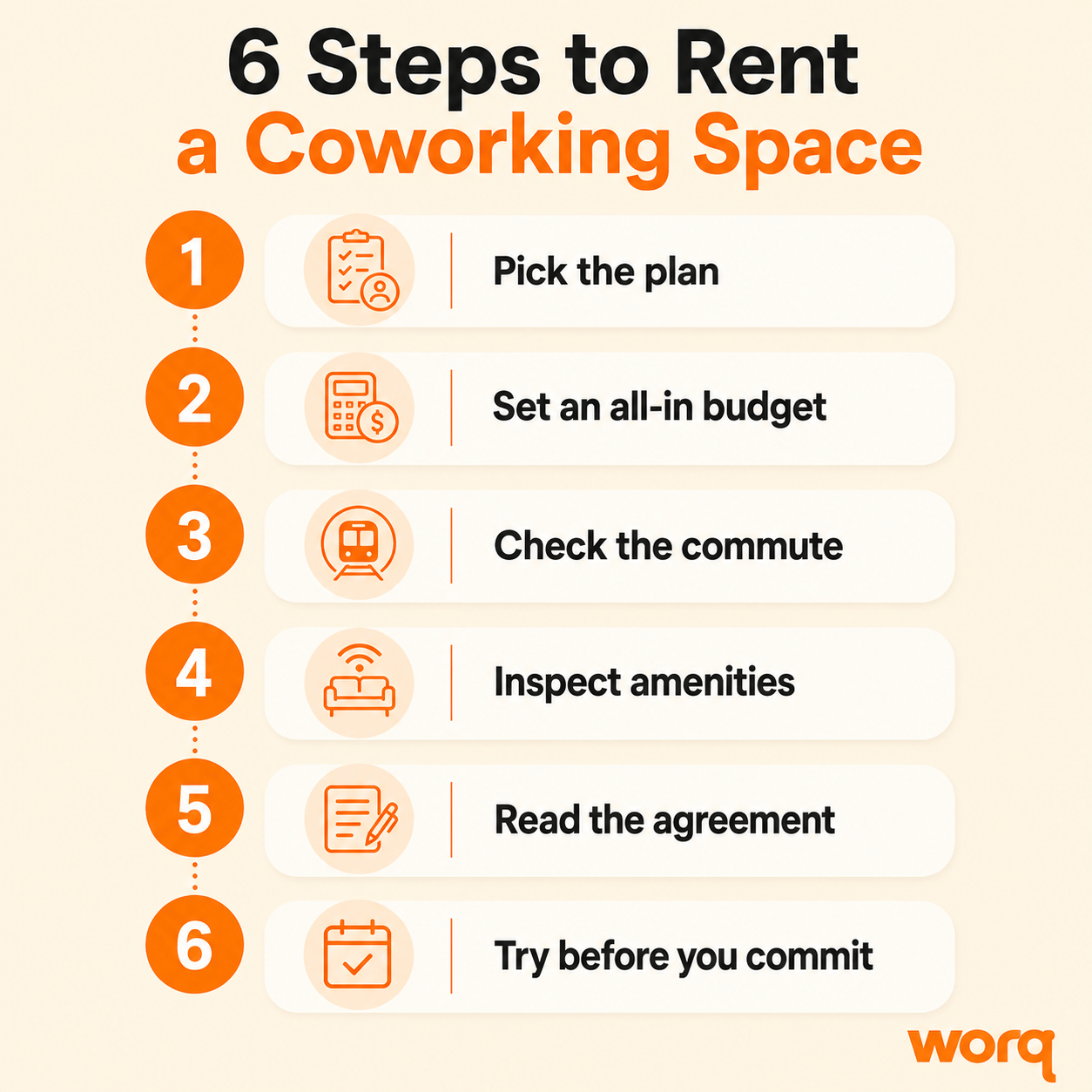 How to rent a coworking space in Malaysia step-by-step checklist