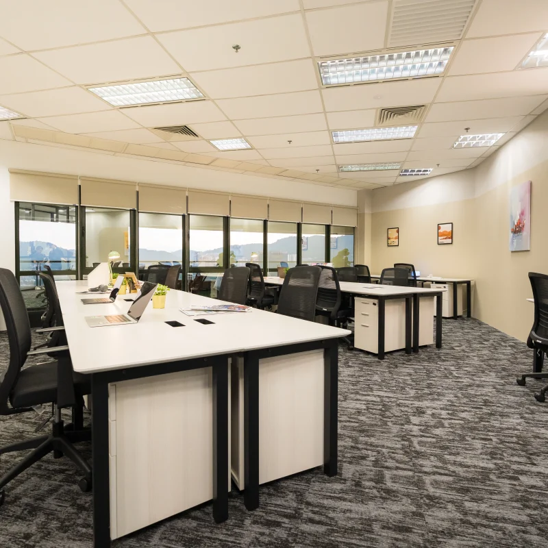 Private suite interior at WORQ Bandar Utama, Level 15