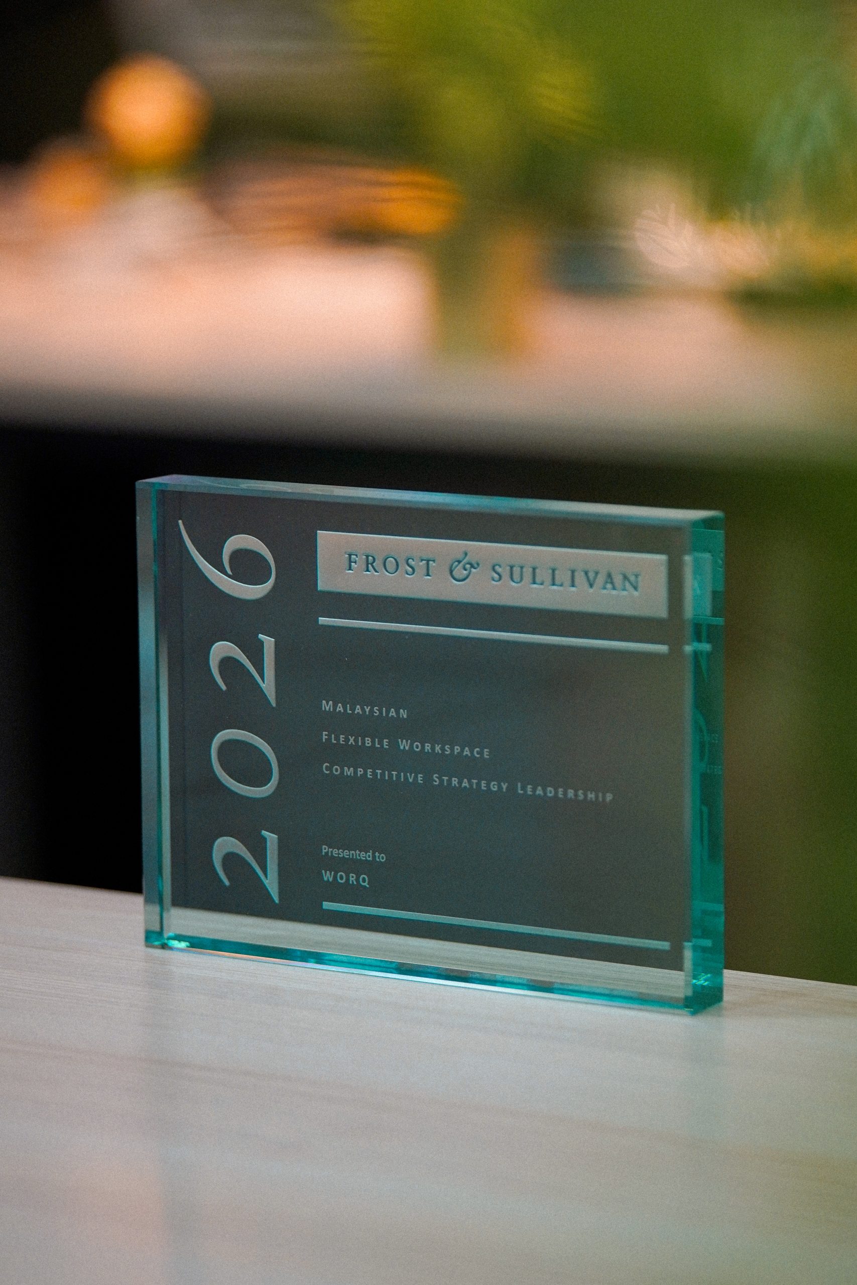 WORQ Receives Frost & Sullivan’s 2026 Malaysian Flexible Workspace Competitive Strategy Leadership Recognition for Excellence in Flexible Workspace Strategy