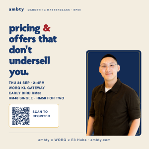 Marketing Masterclass: Pricing & Offers That Don't Undersell You
